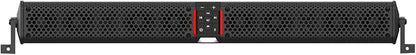 wet sounds Package - Black Stealth XT-12, 12 Speaker High Powered Sound Bar w/Remote and AS-10 10" 500 Watt Powered Stealth Subwoofer
