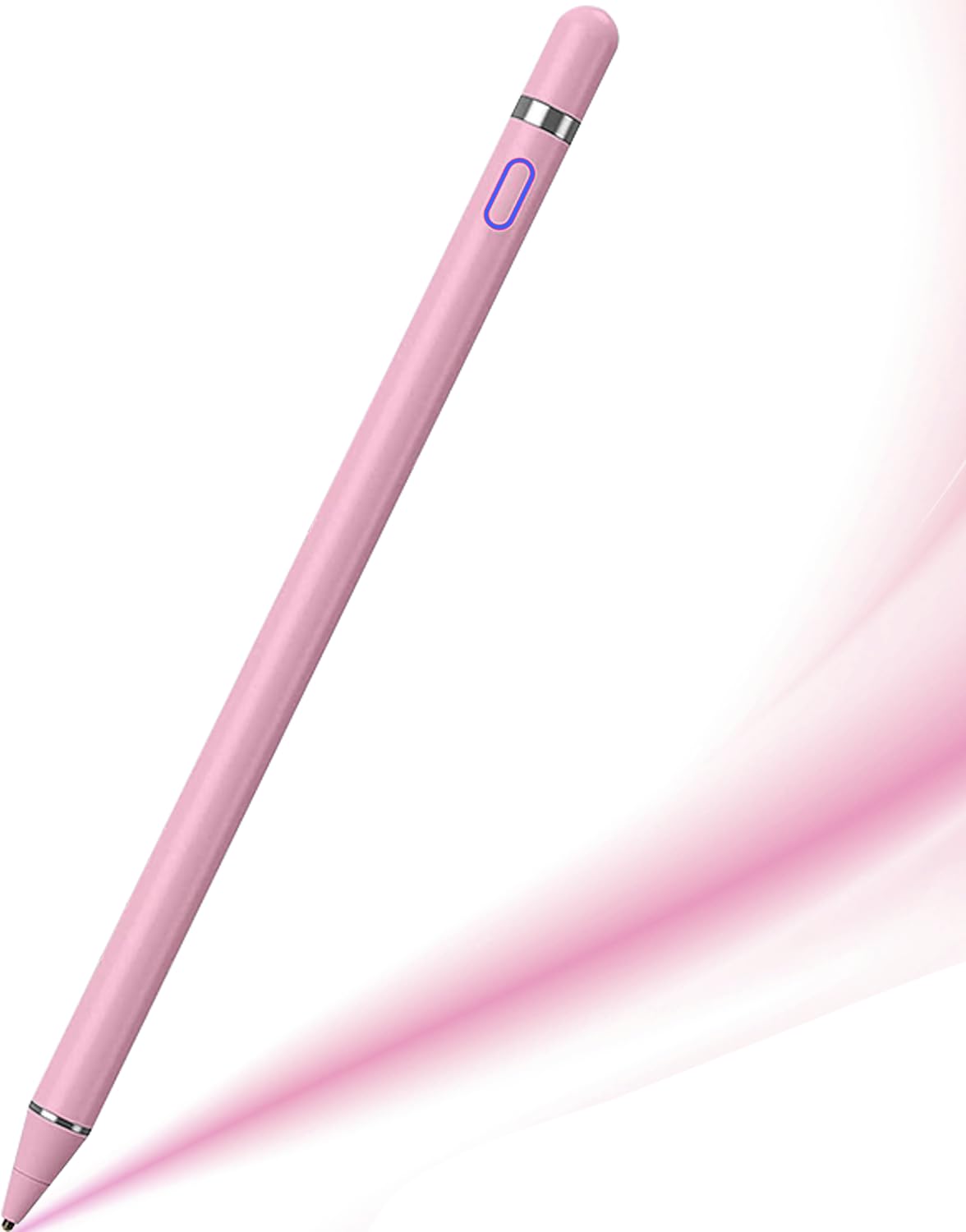 Stylus Pens Compatible for iOS&Android Touch Screens, iPad Pencil with Dual Touch Function, Fine Point Rechargeable Stylus Pen for iPad/Android/iPhone/Cellphone/Tablet Pen/Nintendo Switch 2 - Black