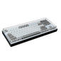 Acrylic Keyboard Dust Cover,68 Keys Transparent Mechanical Keyboard Protective Cover,Compatible with Computer Gaming Keyboards (12.28''x4.02''x0.87'')