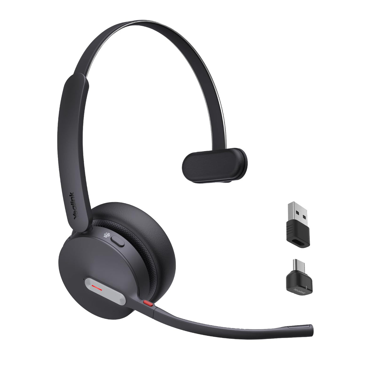 Yealink BH70 Teams Bluetooth Headset with Mic for Work, 35h Talk Battery