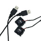 DEVMO 2pcs USB 5V DC Fan 2510 Small 2 pin Cooling Cooler Computer 25mm X 10mm (25x25x10)