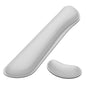 Dapesuom Enlarge Keyboard Wrist Rest, Memory Foam Keyboard Wrist Cushion for Computer Desk Mats Support, Typing Pain Relief Ergonomic Mouse Pad Rests with Non-Slip Base for Gaming Laptop, Navajo White