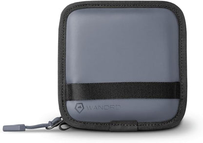 WANDRD Lens Filter Case - Store 4 Filters in Your Camera Backpack or Camera Case, Protect Photography Accessories from Scratches, Dust & Impact (Aegean Blue)