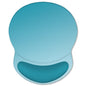 ITNRSIIET Ergonomic Mouse Pad with Gel Wrist Rest Support Non-Slip PU Base Stay Positive Work Hard and Make It Happen Inspirational Quote Cute Small Mouse Pad Pain Relief, 8.7 x 7.2 inches