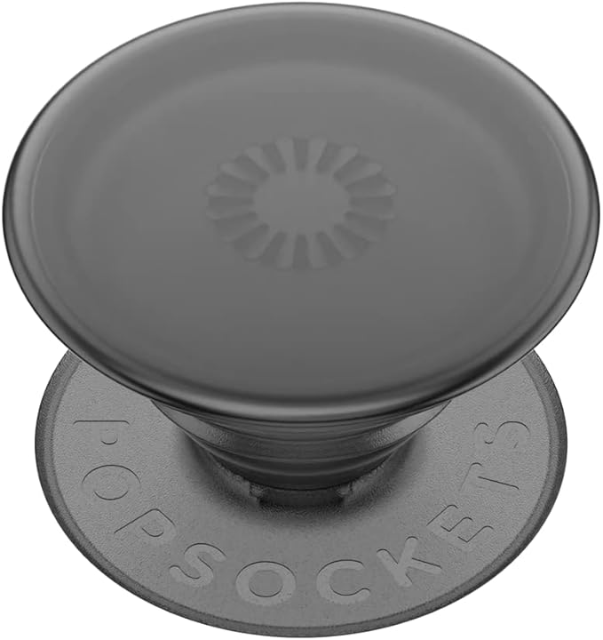 PopSockets Adhesive Phone Grip, Holder, Phone Stand, Black - Translucent Black Smoke
