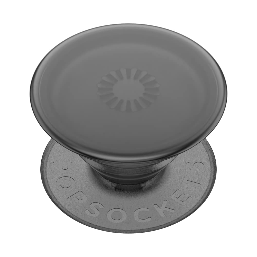 PopSockets Adhesive Phone Grip, Holder- Black Smoke