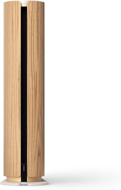 Bang & Olufsen Beosound Emerge Bookshelf Wi-Fi Speaker, Gold Tone/Light Oak