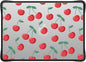 CASETiFY Impact MacBook Air 13.6" (M2-M4) Case [Cushioned Impact Corners/Scratch-Resistant/Anti-Slip Grip] - Cherries - Clear Black