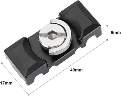 CAMVATE Camera Cable Clamp with 1/4"-20 Screw for DSLR Camera Digital Cable Lock Clip Clamp Protector - 3348