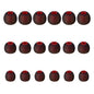 Earbud Tips Soft Silicone Earbuds Replacement Tips Fit for in-Ear Headphones(Inner Hole from 3.8mm - 4.2mm Earphones) 9 Pairs S/M/L