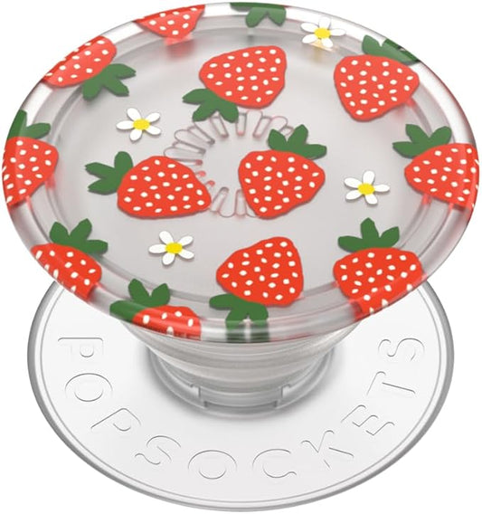 PopSockets Adhesive Phone Grip, Holder, Phone Stand, Fruit - Berries and Cream