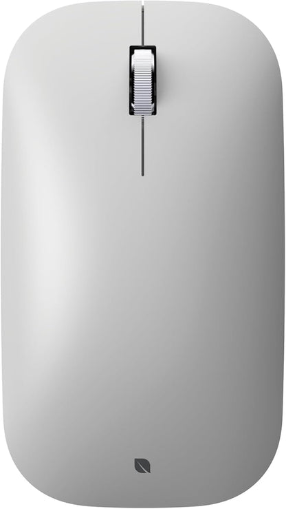 Incase Modern Mobile Mouse – Designed by Microsoft – Lightweight, Precision Navigation, Right/Left Hand Use, Scroll Wheel, BlueTrack Technology, Wireless Bluetooth for Mac/Windows/8/10/11 (Platinum)
