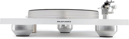 Marantz TT-15S1 Manual Belt-Drive Premium Turntable with Cartridge Included | Floating Motor for Low-Vibration & Low-Resonance | A Smart, Stylish Option for Vintage Vinyl Records
