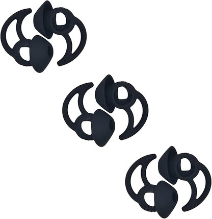 Silicone Replacement Earbud Tips Earbud Covers Ear Tips Compatible with Bose Quietcomfort and Sport Headphone Rubber Tips Large 3 Pairs