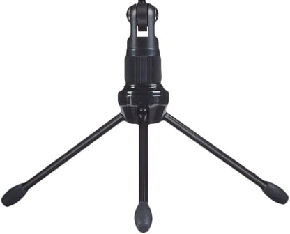 Amazon Basics Mini USB Condenser Microphone for Online Meeting, Gaming, Podcast - Black