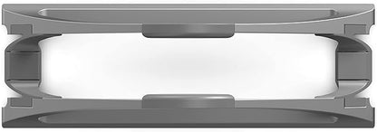 HumanCentric Vertical Laptop Stand for Desks in Space Grey, Upright Adjustable Holder to Dock Apple MacBook, MacBook Pro, and Other Laptops to Organize Work & Home Office, Automatic Grip