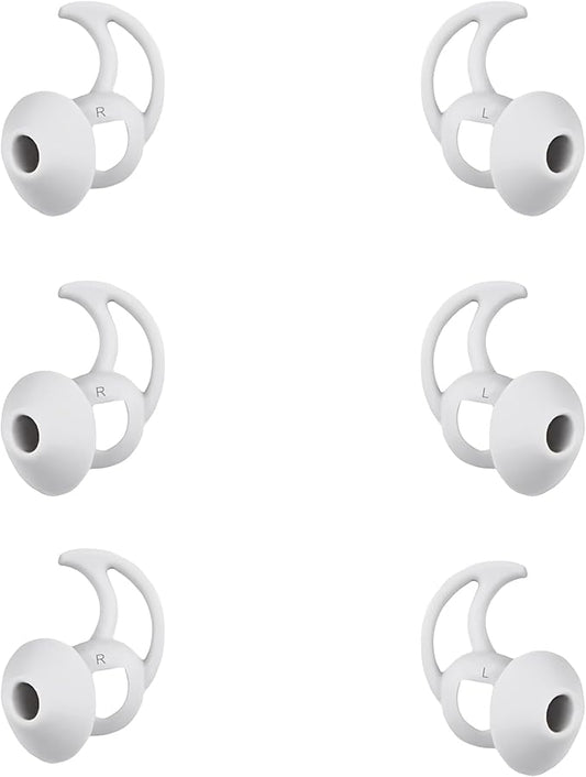 Silicone Earbud Tips 3 Pairs Small Eartips Compatible with Bose QuietComfort Earbuds and Sport Earbuds