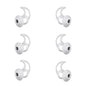 CYADCI Silicone Earbud Tips 3 Pairs Small Eartips Compatible with Bose QuietComfort Earbuds and Sport Earbuds