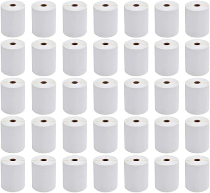 FungLam 4x6 Thermal Labels, 40 Rolls Thermal Printer Labels, 250 Labels/Roll, 1'' Core, Perforated and Strong Adhesive Shipping Labels, Compatible with Zebra and Most Thermal Label Printers