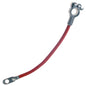 Sherco-Auto Black 20" Inch 2 Gauge Top Post Battery Cable - Made in USA