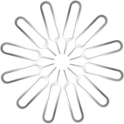 50 Pieces SIM Card Removal Openning Tool Tray Eject Pins Needle Opener Ejector,Compatible with iPhone X, 8 Plus, 8, 7 Plus, All Other iPhone Models, iPads, iPods, Samsung Galaxy Note/S/Edge/J Series