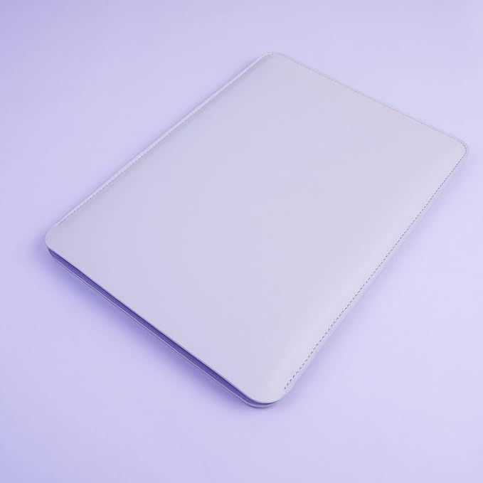Benfan Laptop Sleeve 14 Inch Compatible with New 14 inch MacBook Pro A2992/2918 M3 A2442, A2779, Surface Laptop 13.5 5th Gen Color Light Purple