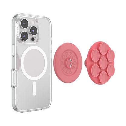 PopSockets Phone Grip for MagSafe, Magnetic Holder, Phone Stand, Suck-Up - Putty