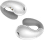 Ultra Open Ear Earbuds - Ergonomic Clip-On Earbuds, Small Bone Conduction Over-The-Ear Headphones with Waterproof Design, Dimmed White