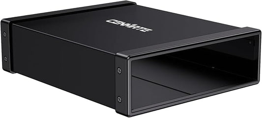 5.25" Blu-Ray/CD/DVD SATA Drive Enclosure with USB A/C 3.0, 5.25 Drive Enclosure, Optical Drive Enclosure fit any drive depth up to 171mm, Aluminum Alloy, Hot swappable(Optical Drive not Included)