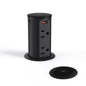 Jgstkcity Pop up Countertop Outlet,2.5in Hole Desk Grommet,65W USB