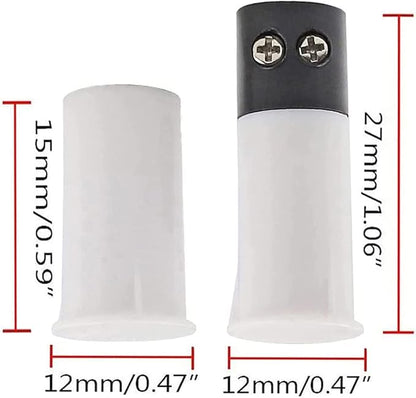 2 Sets MC-33C Normally Closed Recessed Window Door Contact Sensor Alarm Magnetic Reed Switch