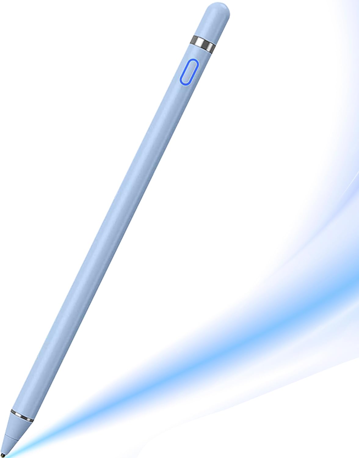 Stylus Pens Compatible for iOS&Android Touch Screens, iPad Pencil with Dual Touch Function, Fine Point Rechargeable Stylus Pen for iPad/Android/iPhone/Cellphone/Tablet Pen/Nintendo Switch 2 - Black
