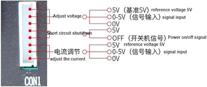 Switching Power Supply 3000W AC-DC Converter Digital Display Current Voltage Adjustable DC 0-48V 62.5A for CCTV, Computer Project, 3D Printer, LED Strip Light, Router