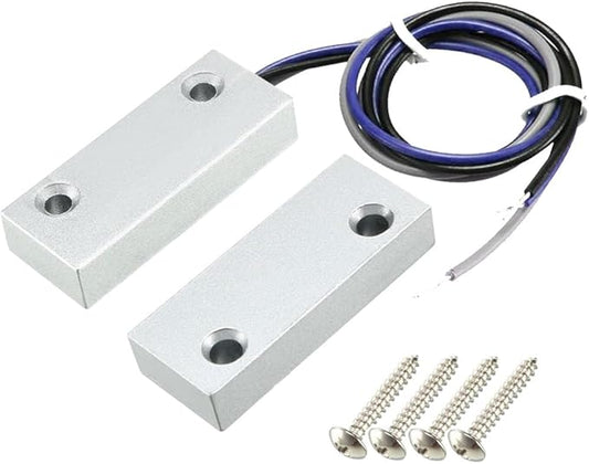 Gebildet Rolling Door Contact Magnetic Reed Switch Alarm with 3 Wires for N.O./N.C. Applications MC-52