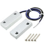Gebildet 10pcs 4W 3 Pin Reed Switch Reed Contact Normally Open N/O N/C SPDT, Glass Reed Relay Magnetic Induction Switch (2.5mm x 14mm)