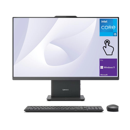 Lenovo 2026 IdeaCentre Business All-in-One, 27" FHD Touchscreen 100Hz, Intel Core i5-13420H, 16GB DDR5 RAM, 1TB SSD, Wireless Charging Base, Wireless KB & Mouse, Wi-Fi 6, Windows 11 Pro, Grey