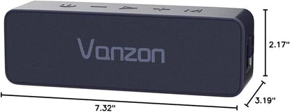 Vanzon Bluetooth Speakers V40 Portable Wireless Speaker V5.0 with 24W Loud Stereo Sound, TWS, 24H Playtime & IPX7 Waterproof, Suitable for Travel, Home&Outdoors
