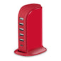 iPhone Charger Fast Charging Upoy, Multi Device USB Charging Station, 6 Ports USB Blocks, Power Adapter 1 USB C + 5 USB A Ports, Kawaii Electronics Accessories, Essentials for Travel, Vacation, Home