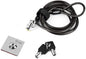 I3C Laptop Cable Lock Hardware Security Cable Lock Anti Theft Combination Lock, Laptop-Computer-Security-Locks for Laptop PC Monitors Projectors Docks Tablet Notebooks (10pack)