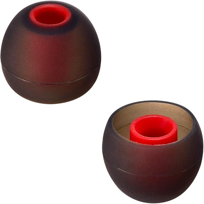 Earbud Tips Soft Silicone Earbuds Replacement Tips Fit for in-Ear Headphones(Inner Hole from 3.8mm -4.2mm Earphones) 9 Pairs S/M/L