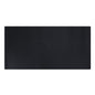 KINGFOM Desk Pad Office Desktop Protecter, PU Leather Desk Mat Blotters Organizer with Comfortable Writing Surface (47.2" x 23.6", Black)