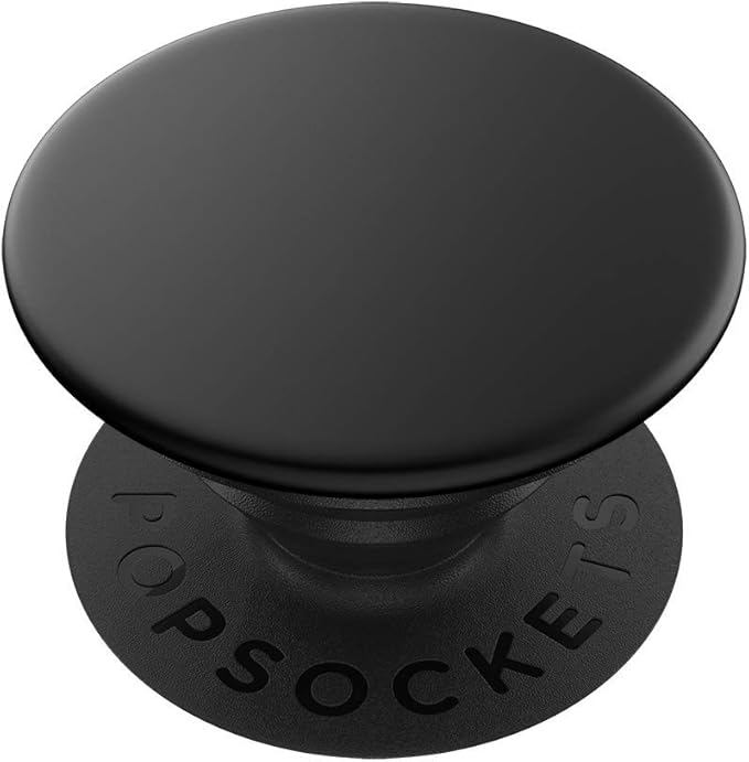 PopSockets Adhesive Phone Grip, Holder, Phone Stand, Black - Translucent Black Smoke