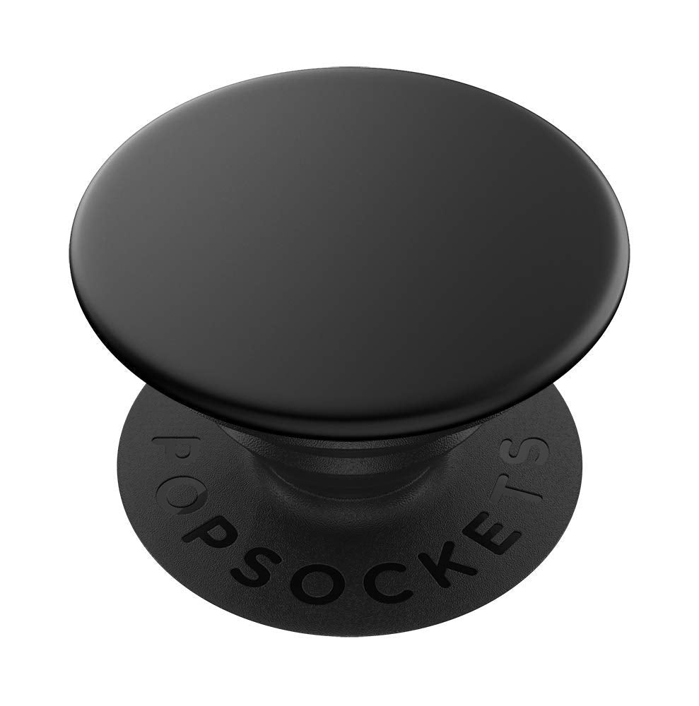 PopSockets Adhesive Phone Grip, Holder- Black Smoke