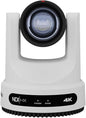PTZOptics Move 4K 20x Auto-Tracking PTZ Camera with Built-in Tally Light, 3D Noise Reduction, and Advanced White Balance Modes (White)