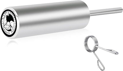 Weight Stack Pin Extender for Gym Cable Machine & Home Gym, Ø10 mm ＆ Ø8 mm, Allowing Additional Olympic Weight Plates, Made of Durable Steel for Secure and Long-Lasting Use