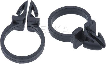 Rexka 30 pcs Wire Routing Clips 5/8"