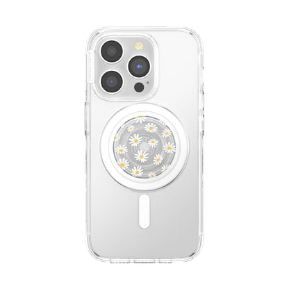 PopSockets Phone Grip for MagSafe, Magnetic Holder- He Loves Me Not