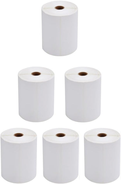 FungLam 4x6 Direct Thermal Shipping Labels for Zebra 2844 ZP-450 ZP-500 ZP-505 (100 Rolls, 250 Labels/Roll)