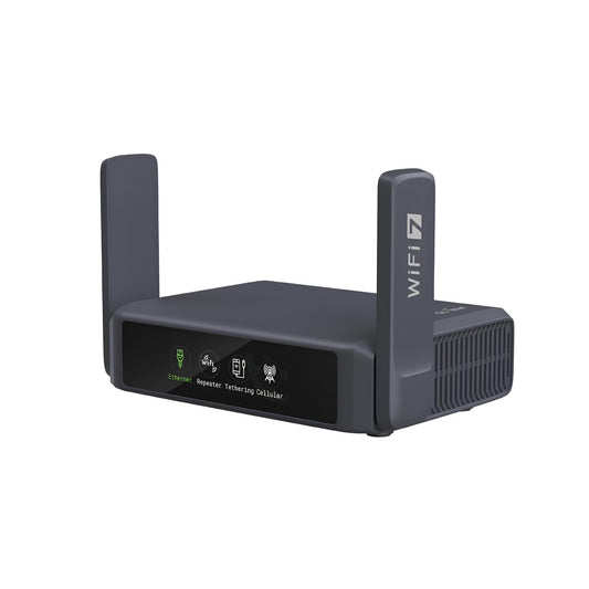 GL.iNet GL-BE3600 Slate 7 Wi-Fi 7 Travel Router Touchscreen 2.5G