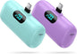 [2 Pack]Small Portable Charger for iPhone 17/16/15 Series,5000mAh 3A PD USB C Power Bank, Mini Travel Essentials Battery Pack for iPhone 17/17 Pro/16/16 Plus/16 Pro/15 Pro Max,Samsung,Android/LG etc